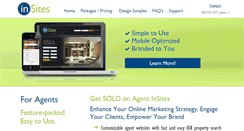 Desktop Screenshot of getagentinsites.com