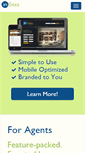 Mobile Screenshot of getagentinsites.com